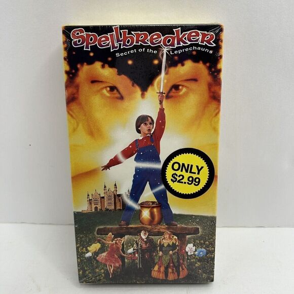 Spellbreaker Secret of the Leprechauns VHS 1996 New Sealed
